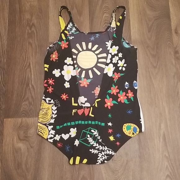 Adidas Pharrell Williams Doodle Artist Swimsuit - Picture 6 of 8